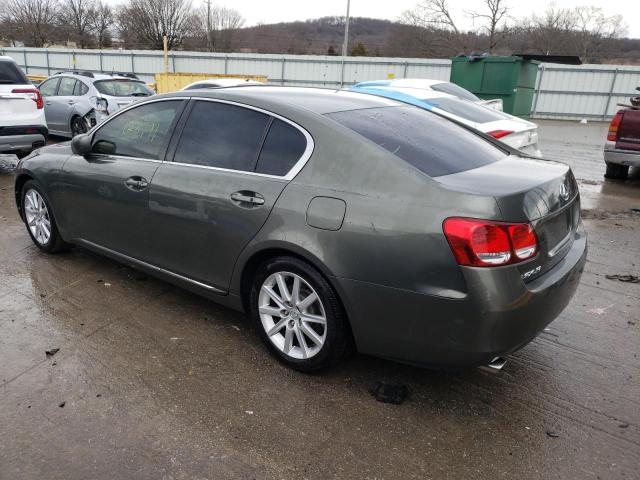 JTHBH96S765007083 - 2006 LEXUS GS 300 GRAY photo 2