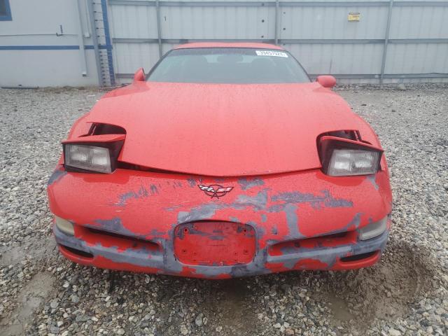 1G1YY22G4W5114346 - 1998 CHEVROLET CORVETTE RED photo 5