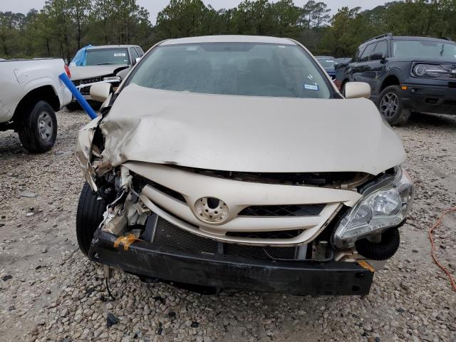 JTDBU4EEXB9149524 - 2011 TOYOTA COROLLA BASE GOLD photo 5