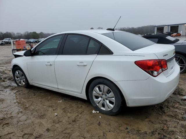 1G1PA5SHXF7299548 - 2015 CHEVROLET CRUZE LS WHITE photo 2