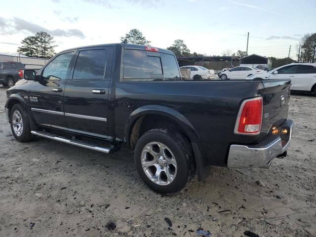 1C6RR7NTXJS182182 - 2018 RAM 1500 LARAMIE BLACK photo 2