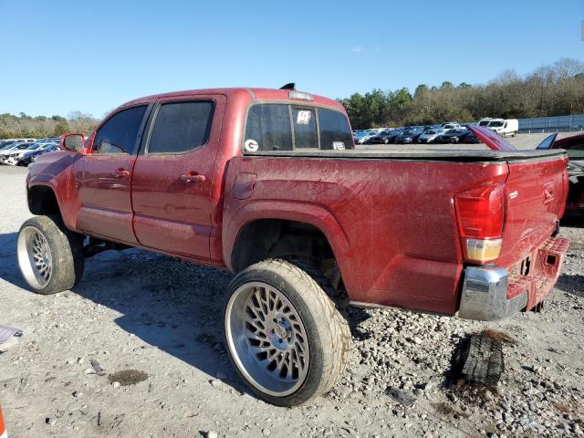 3TMAZ5CN5GM015969 - 2016 TOYOTA TACOMA DOUBLE CAB RED photo 2