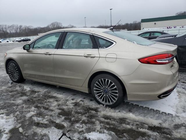 3FA6P0H98HR188521 - 2017 FORD FUSION SE TAN photo 2