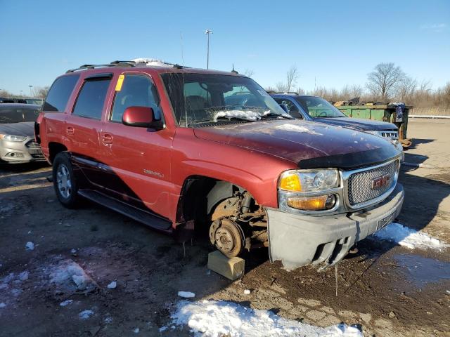 1GKEK63U23J287877 - 2003 GMC YUKON DENALI BURGUNDY photo 4