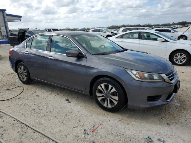 1HGCR2F35DA096774 - 2013 HONDA ACCORD LX GRAY photo 4