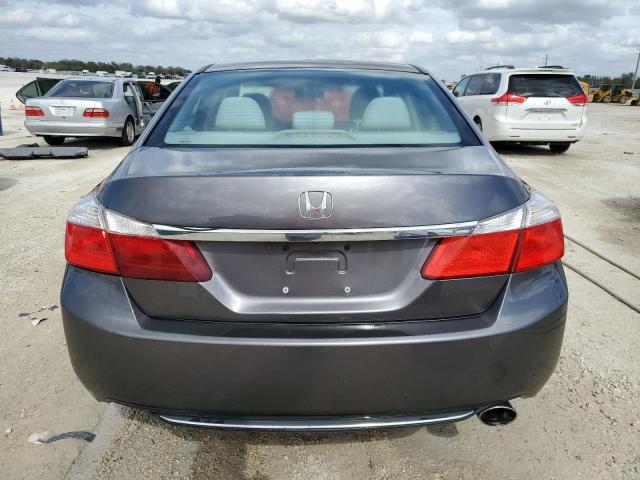 1HGCR2F35DA096774 - 2013 HONDA ACCORD LX GRAY photo 6