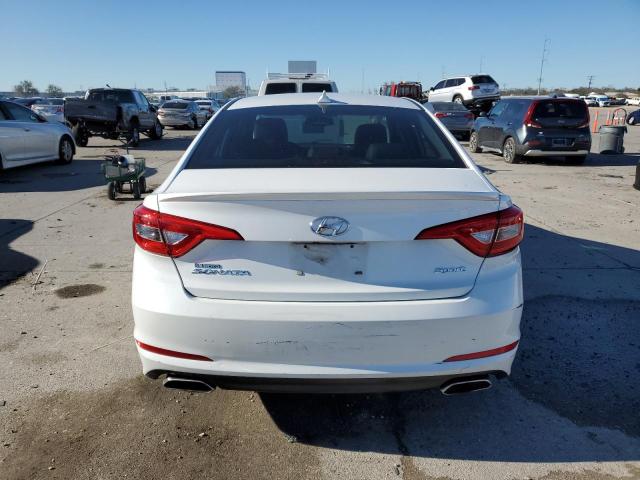 5NPE34AF4GH260423 - 2016 HYUNDAI SONATA SPORT WHITE photo 6