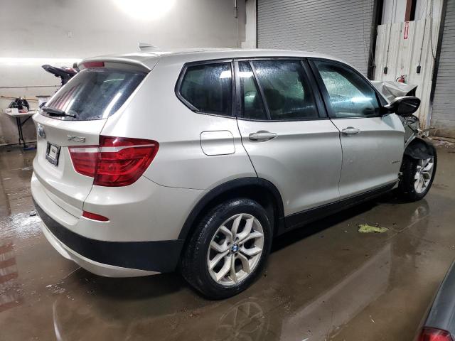 5UXWX7C52CL975753 - 2012 BMW X3 XDRIVE35I BEIGE photo 3