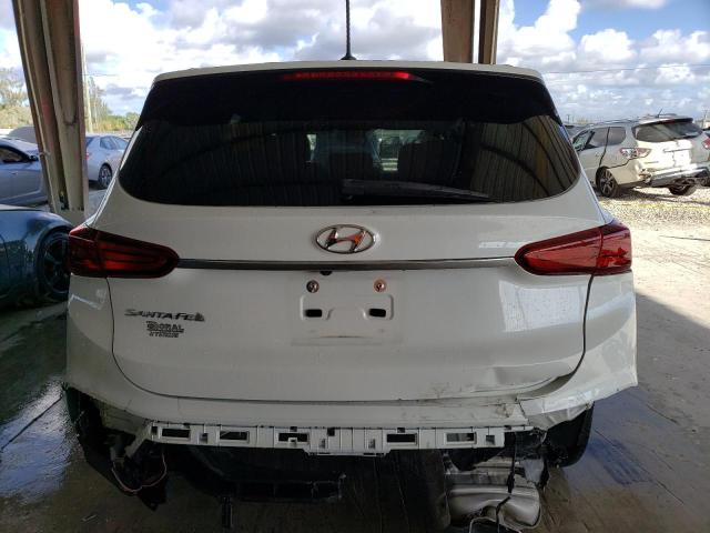 5NMS23AD2LH243691 - 2020 HYUNDAI SANTA FE SE WHITE photo 6