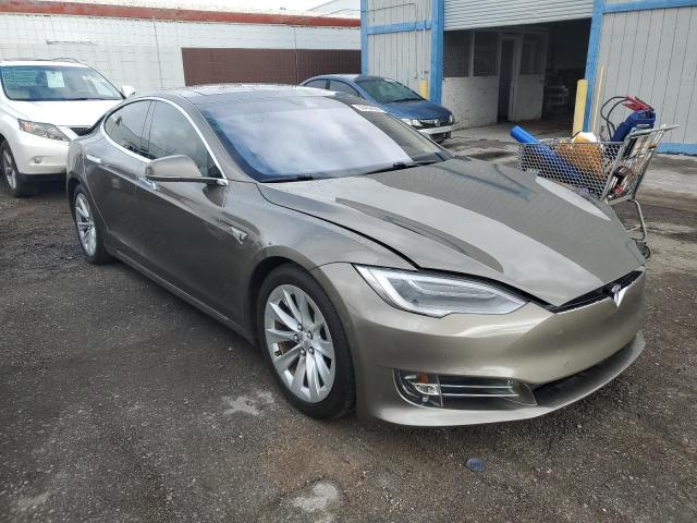 5YJSA1E24GF144376 - 2016 TESLA MODEL S BROWN photo 4