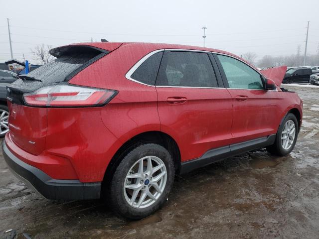 2FMPK4J96NBA66003 - 2022 FORD EDGE SEL RED photo 3