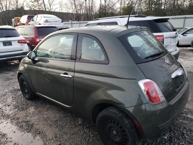 3C3CFFAR6ET168204 - 2014 FIAT 500 POP GREEN photo 2