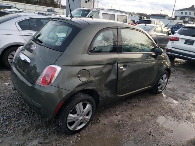 3C3CFFAR6ET168204 - 2014 FIAT 500 POP GREEN photo 3