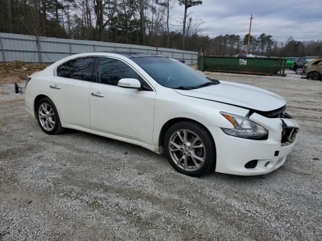 1N4AA5AP6EC448412 - 2014 NISSAN MAXIMA S WHITE photo 4