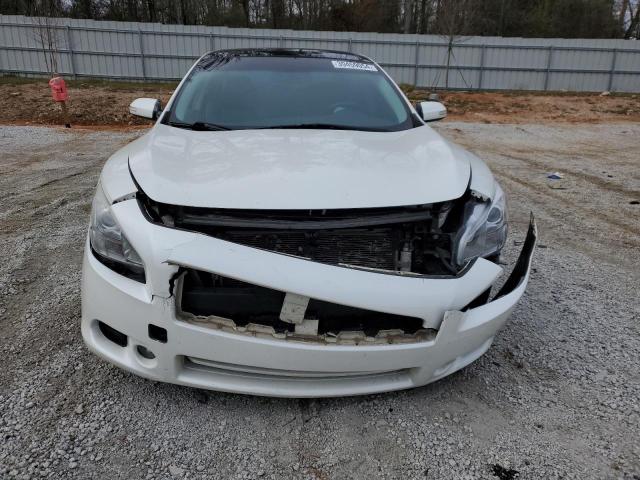 1N4AA5AP6EC448412 - 2014 NISSAN MAXIMA S WHITE photo 5