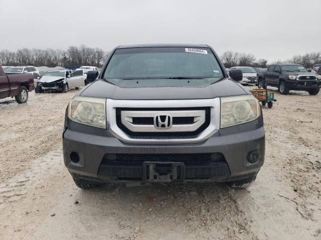 5FNYF3H29BB030174 - 2011 HONDA PILOT LX GRAY photo 5