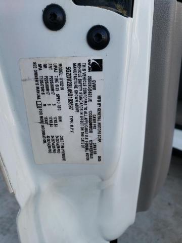 5GZDV23L46D132697 - 2006 SATURN RELAY 3 WHITE photo 13