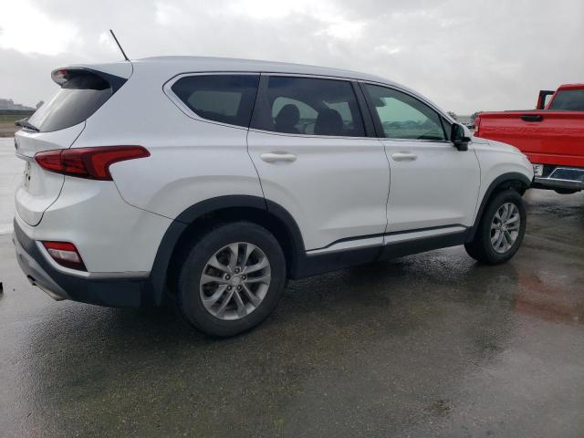 5NMS23AD9KH047147 - 2019 HYUNDAI SANTA FE SE WHITE photo 3