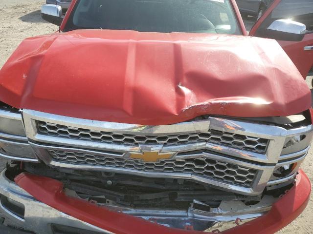 3GCPCREC3EG220622 - 2014 CHEVROLET SILVERADO C1500 LT RED photo 11