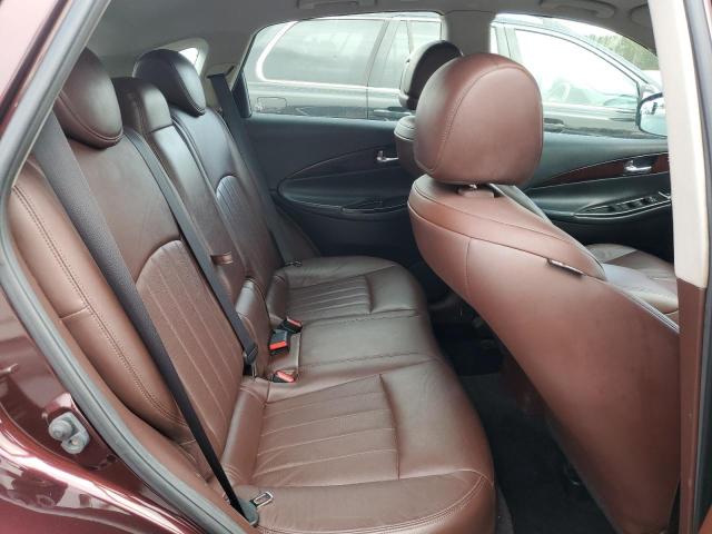 JN1AJ0HR1CM450258 - 2012 INFINITI EX35 BASE Շագանակագույն լուսանկար 10