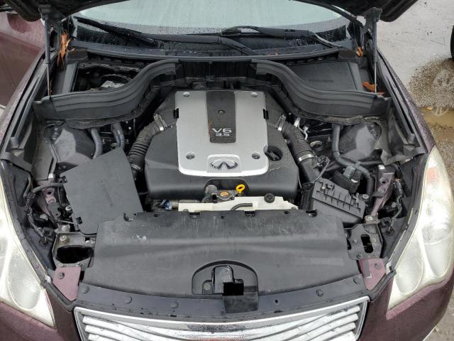 JN1AJ0HR1CM450258 - 2012 INFINITI EX35 BASE Շագանակագույն լուսանկար 11