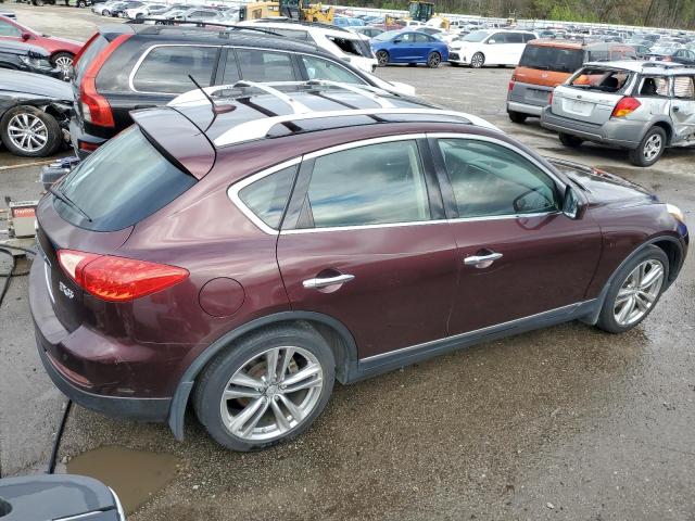 JN1AJ0HR1CM450258 - 2012 INFINITI EX35 BASE Շագանակագույն լուսանկար 3