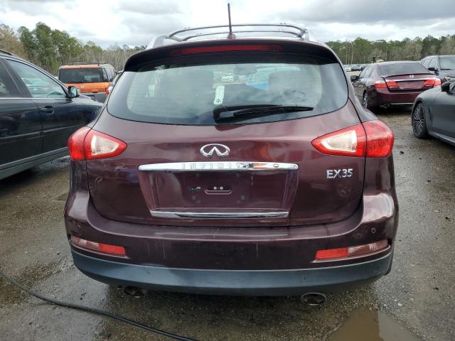 JN1AJ0HR1CM450258 - 2012 INFINITI EX35 BASE Շագանակագույն լուսանկար 6
