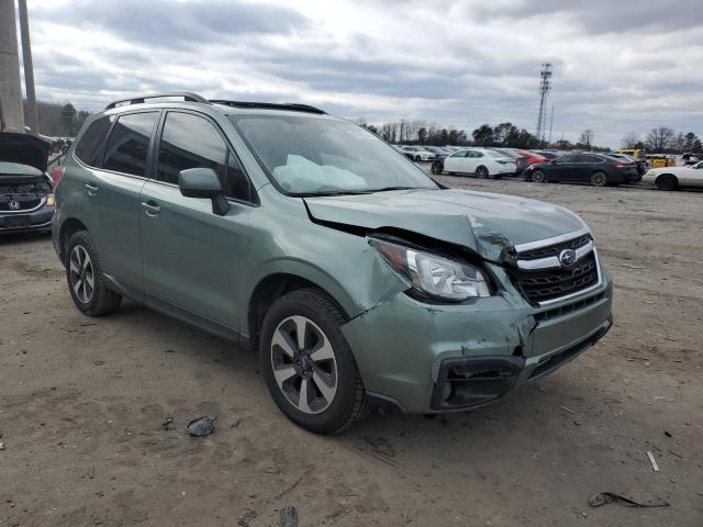 JF2SJAGC1JH555412 - 2018 SUBARU FORESTER 2.5I PREMIUM GREEN photo 4