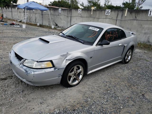 1FAFP42XX3F348158 - 2003 FORD MUSTANG GT SILVER photo 1