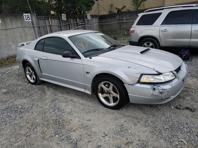 1FAFP42XX3F348158 - 2003 FORD MUSTANG GT SILVER photo 4