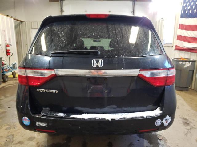 5FNRL5H48BB033786 - 2011 HONDA ODYSSEY EX BLACK photo 6