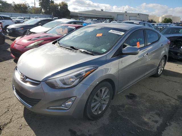 KMHDH4AE1FU224371 - 2015 HYUNDAI ELANTRA SE GRAY photo 1