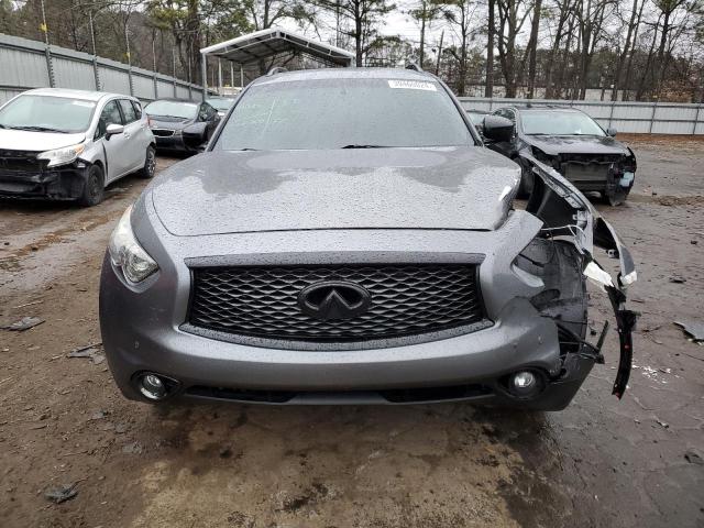 JN8CS1MU5HM142718 - 2017 INFINITI QX70 GRAY photo 5