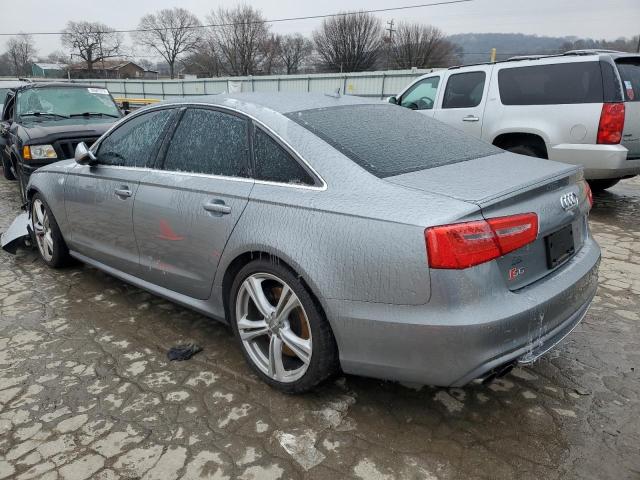 WAUF2AFC2DN127916 - 2013 AUDI S6 SILVER photo 2