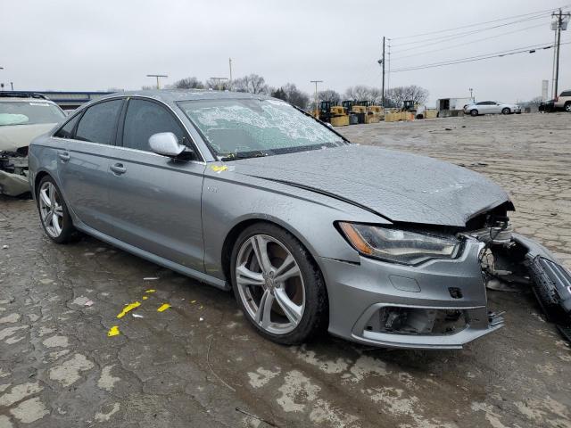 WAUF2AFC2DN127916 - 2013 AUDI S6 SILVER photo 4