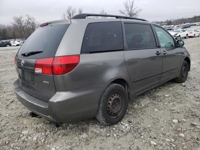 5TDZA23CX5S255913 - 2005 TOYOTA SIENNA CE GRAY photo 3