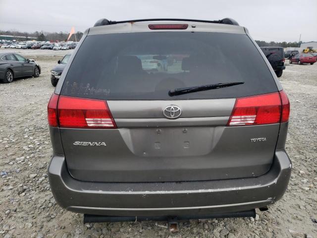 5TDZA23CX5S255913 - 2005 TOYOTA SIENNA CE GRAY photo 6