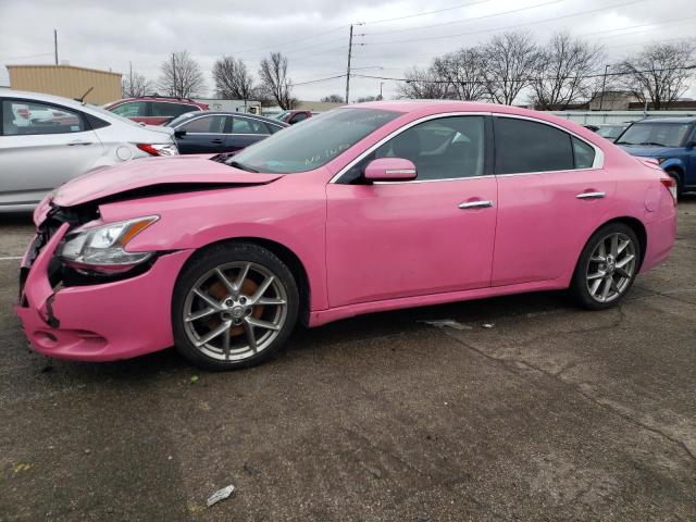 1N4AA5AP7AC823413 - 2010 NISSAN MAXIMA S PINK photo 1