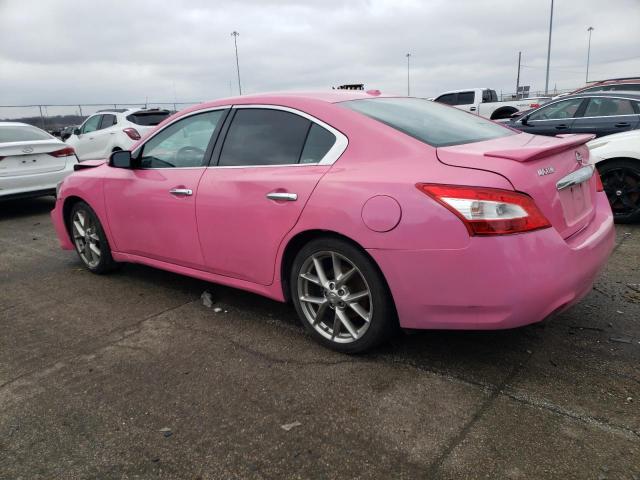 1N4AA5AP7AC823413 - 2010 NISSAN MAXIMA S PINK photo 2