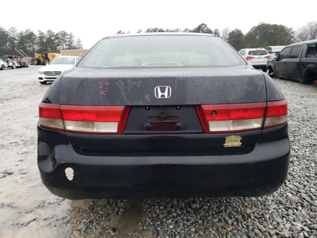 1HGCM56413A010528 - 2003 HONDA ACCORD LX BLACK photo 6