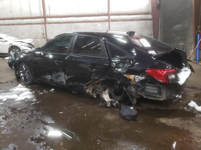 2HGFE2F54NH101766 - 2022 HONDA CIVIC SPORT BLACK photo 2