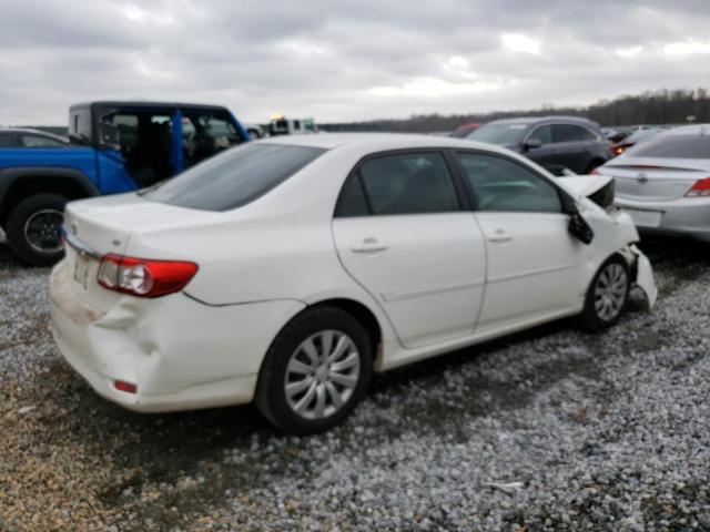 5YFBU4EEXDP101082 - 2013 TOYOTA COROLLA BASE WHITE photo 3