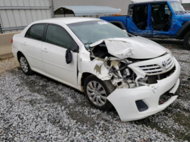 5YFBU4EEXDP101082 - 2013 TOYOTA COROLLA BASE WHITE photo 4