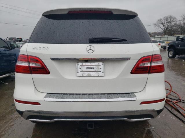 4JGDA5JB6EA334297 - 2014 MERCEDES-BENZ ML 350 WHITE photo 6