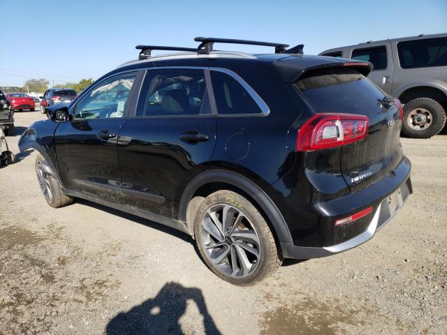 KNDCE3LC2K5263960 - 2019 KIA NIRO TOURI BLACK photo 2