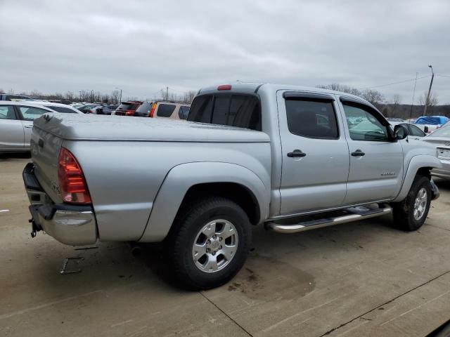 5TEJU62N96Z151996 - 2006 TOYOTA TACOMA DOUBLE CAB PRERUNNER SILVER photo 3