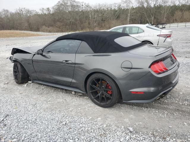 1FATP8FF0J5136545 - 2018 FORD MUSTANG GT GRAY photo 2