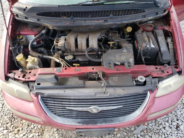 1C4GP64L8XB779826 - 1999 CHRYSLER TOWN & COU LIMITED BURGUNDY photo 12