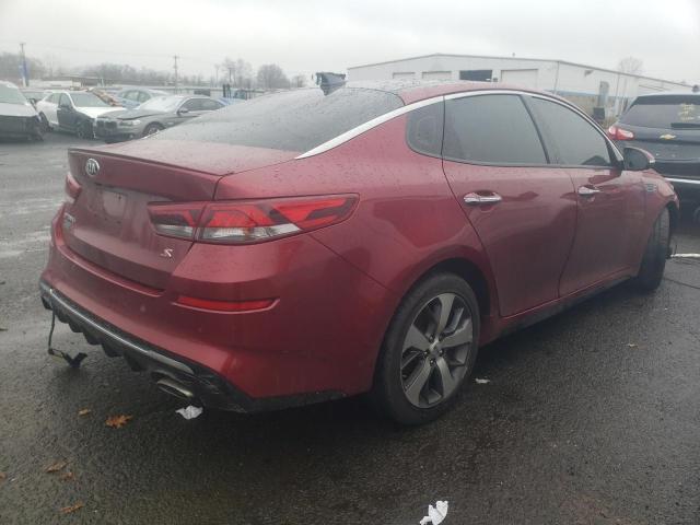 5XXGT4L38KG289262 - 2019 KIA OPTIMA LX BURGUNDY photo 3