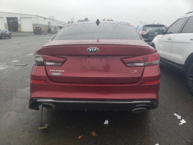 5XXGT4L38KG289262 - 2019 KIA OPTIMA LX BURGUNDY photo 6